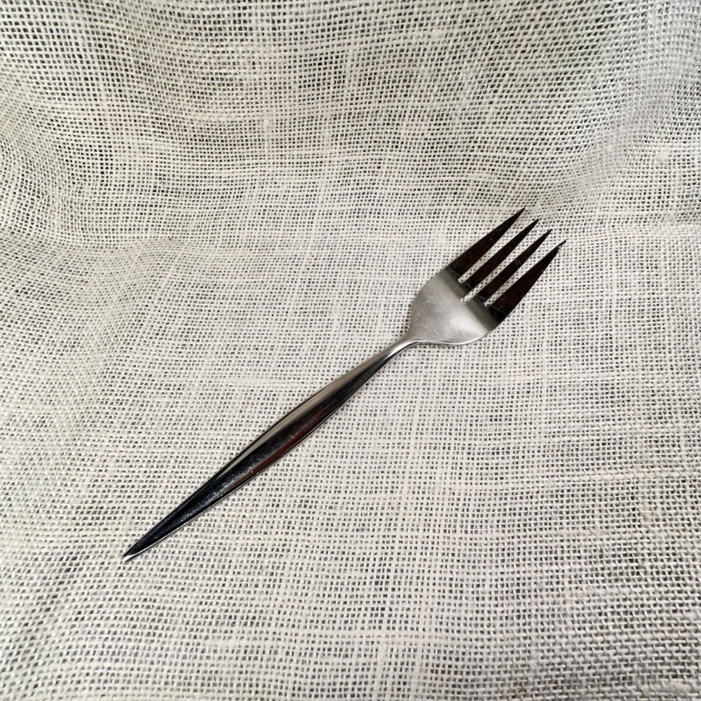 Ebbtide Solid Stainless Steel Serving Fork USA Made Vintage Replacement 8.5 Inch